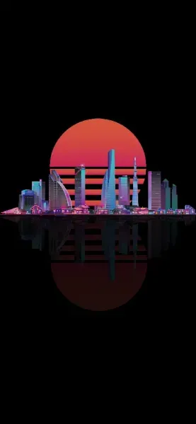  والپیپر نئونی 4k