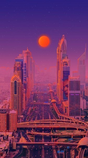  تصویر زمینه نئون دخترانه