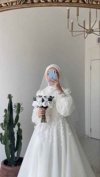  عکس لباس عروس عربی
