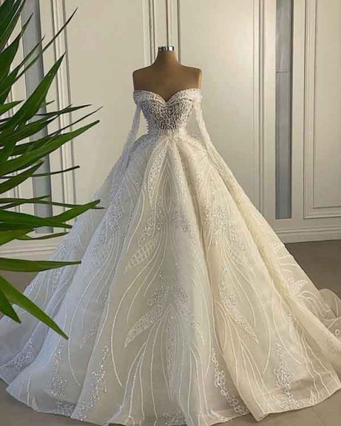  عکس لباس عروس عربی