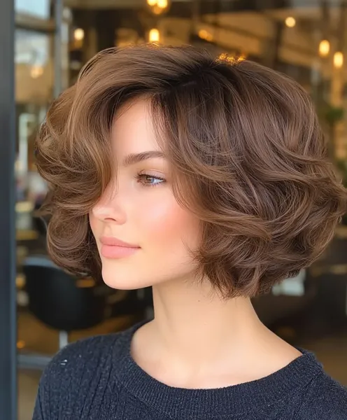  عکس مدل مو کوتاه مجلسی