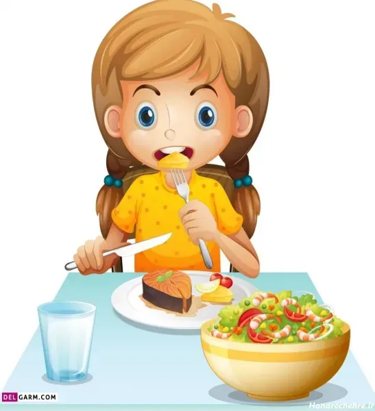 عکس فانتزی خوراکی های خوشمزه دخترانه