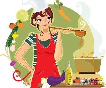 عکس اشپزی خانگی