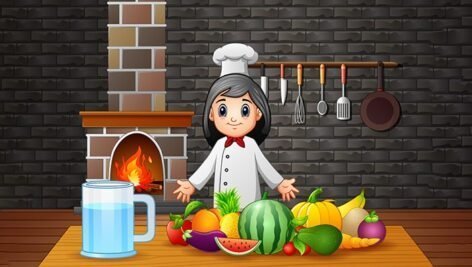 عکس اشپزی خانگی