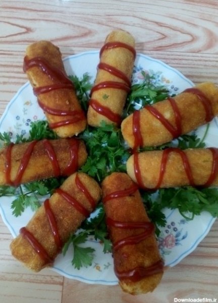 عکس فیک غذا خانگی