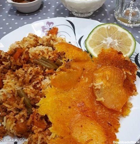 عکس فیک غذا خانگی