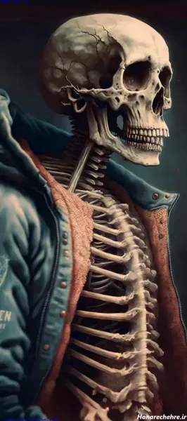 عکس اسکلت برای صفحه گوشی