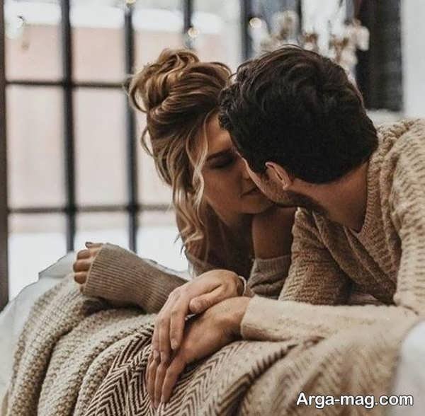 عکس پروفایل عاشقانه دونفره لب