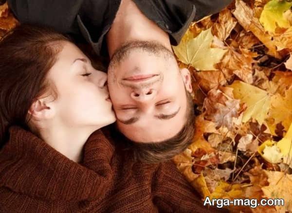 عکس پروفایل عاشقانه دونفره لب