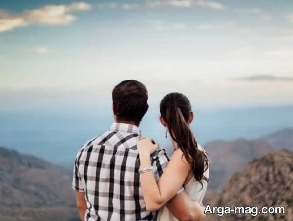 عکس پروفایل عاشقانه دونفره لب