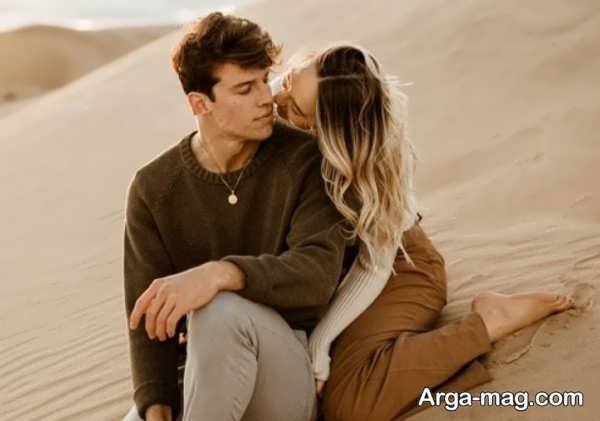 عکس پروفایل عاشقانه دونفره لب