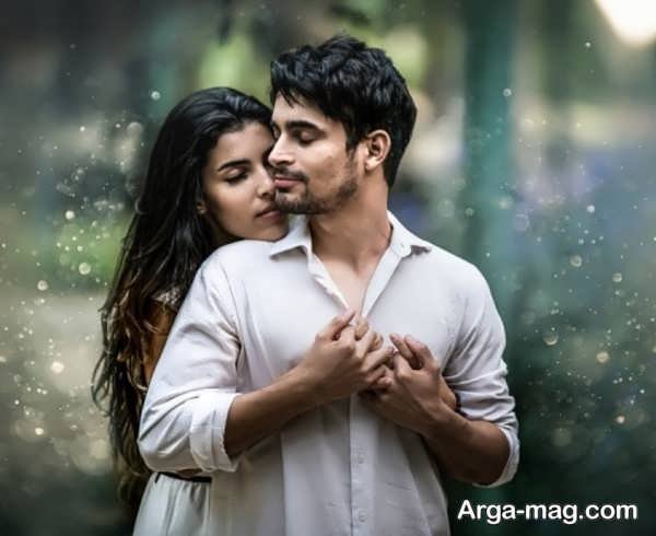 عکس پروفایل عاشقانه دونفره لب
