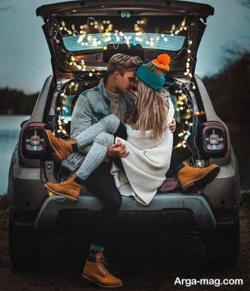 عکس پروفایل عاشقانه دونفره لب