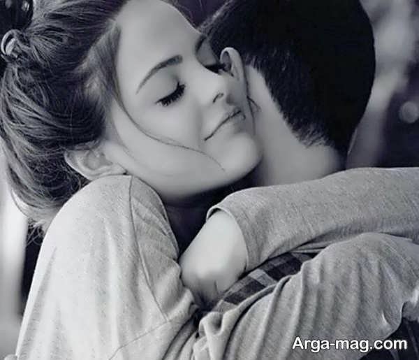 عکس پروفایل عاشقانه دونفره لب