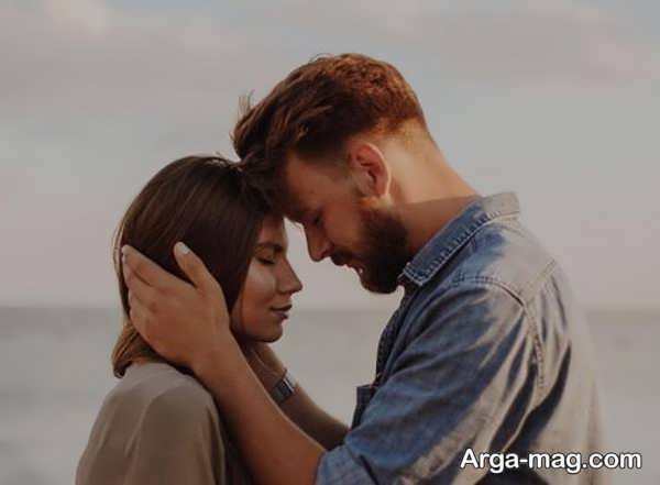 عکس پروفایل عاشقانه دونفره لب