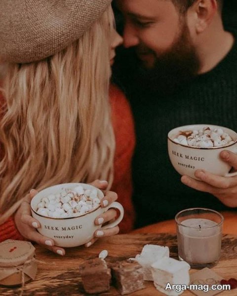 عکس پروفایل عاشقانه دونفره لب