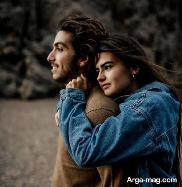  عکس بغل کردن و بوسیدن عاشقانه