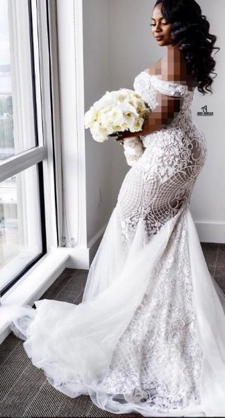  عکس لباس عروس برای افراد چاق