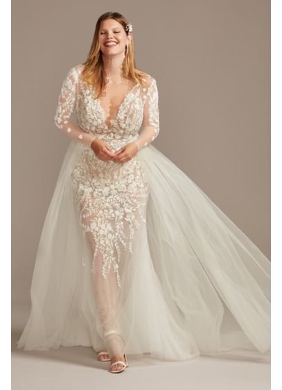  عکس لباس عروس برای افراد چاق