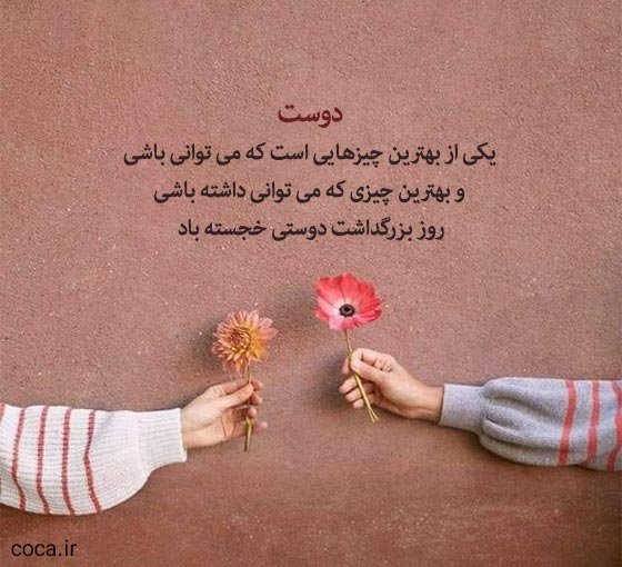  عکس نوشته روز جهانی دوست جدید