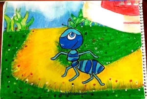  عکس نقاشی مورچه