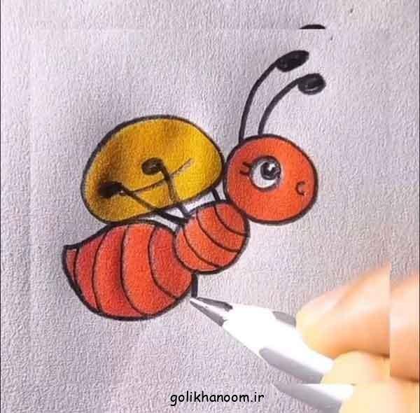  عکس نقاشی مورچه