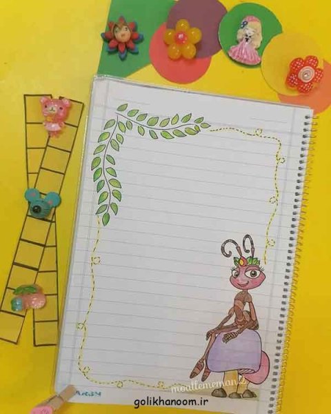  نقاشی مورچه کیوت