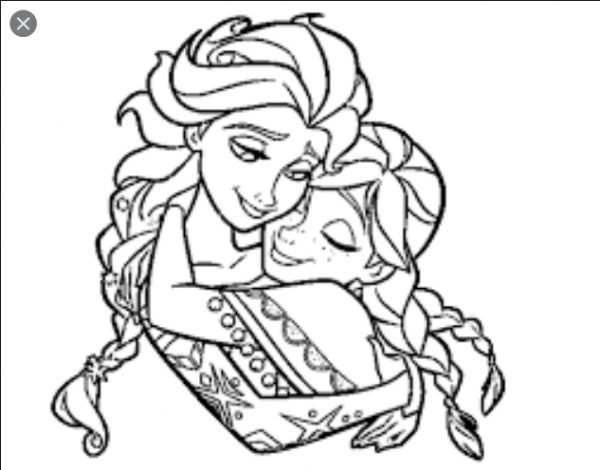  نقاشی السا آسان
