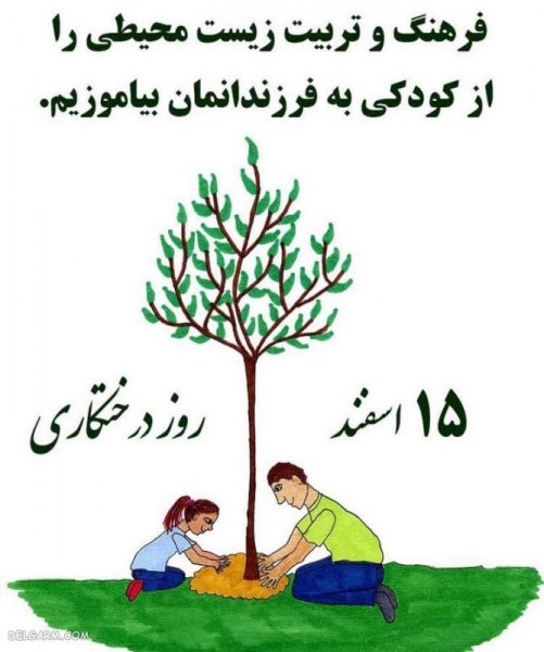  عکس روز درختکاری