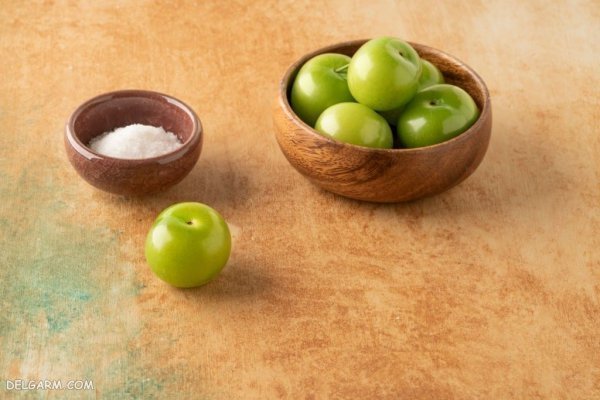  عکس گوجه سبز و لواشک
